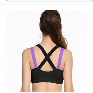 Moonwake Yoga Cross Strap Sports Bra